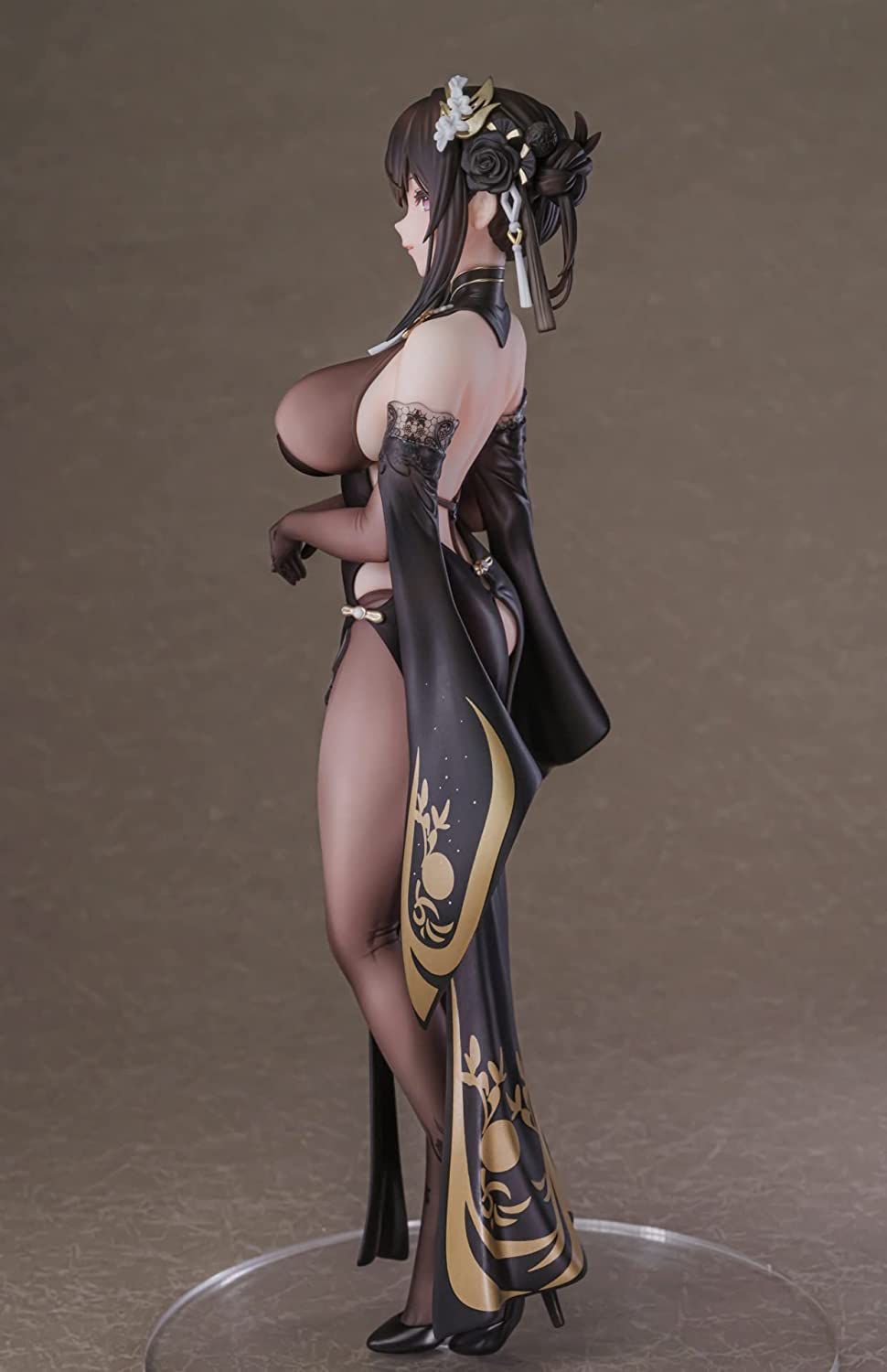 "Azure Lane" A ridiculously erotic figure with a full view of the back and buttocks from behind with the whip of the sea 8