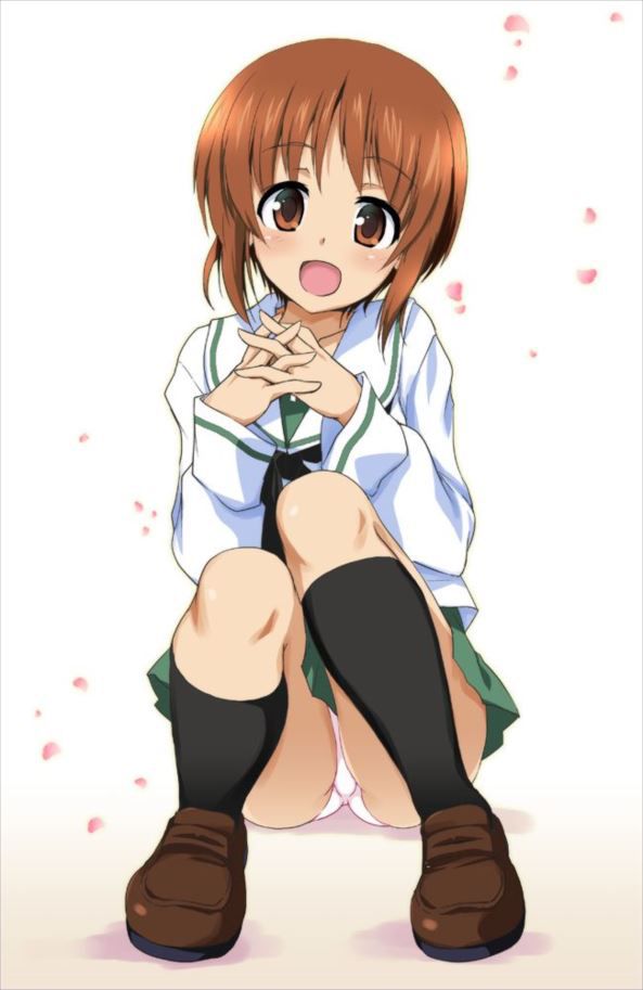 Erotic image I tried to collect the image of cute Nishi-2ho, but it's too erotic ... (Girls &amp; Panzer) 3