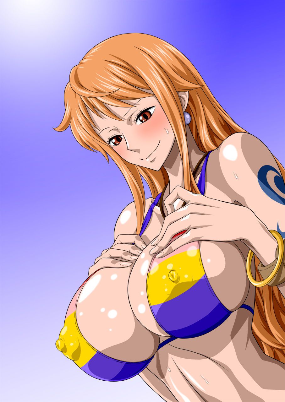 One piece: Secondary erotic image that immediately pulls out imagining Nami masturbating 39