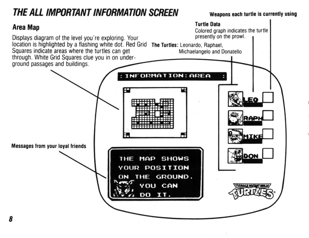 NES TMNT Manual 8