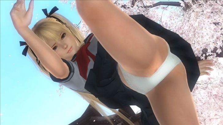[Dead or Alive Erotic Cartoon] Immediately pulled out in Marie Rose's service S ● X! - Saddle! 20
