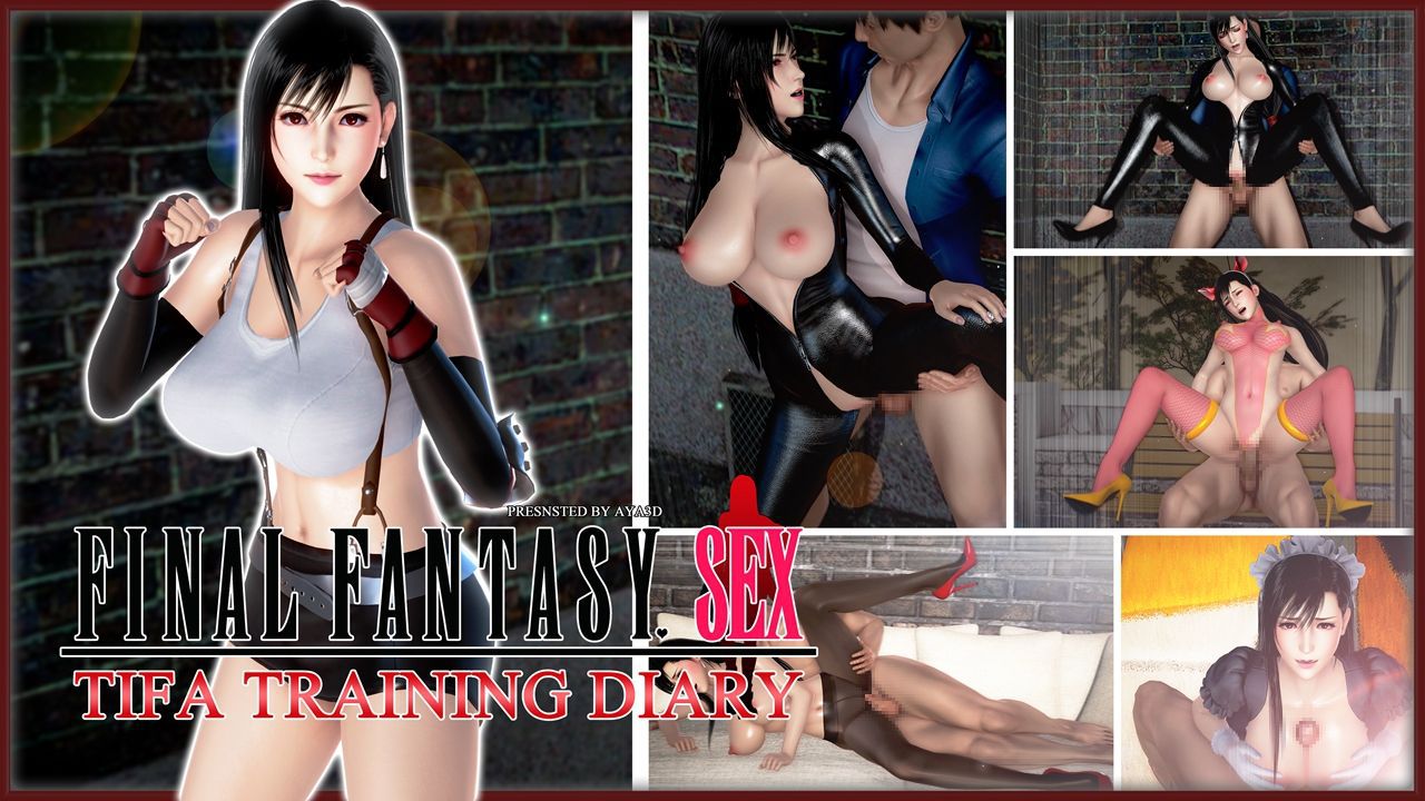 [AYA3D] Tifa&Aerith — Sex Therapy (Final Fantasy VII) ファイナルファンタジー 24