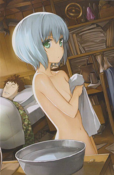 Moe illustration of bath towel 16