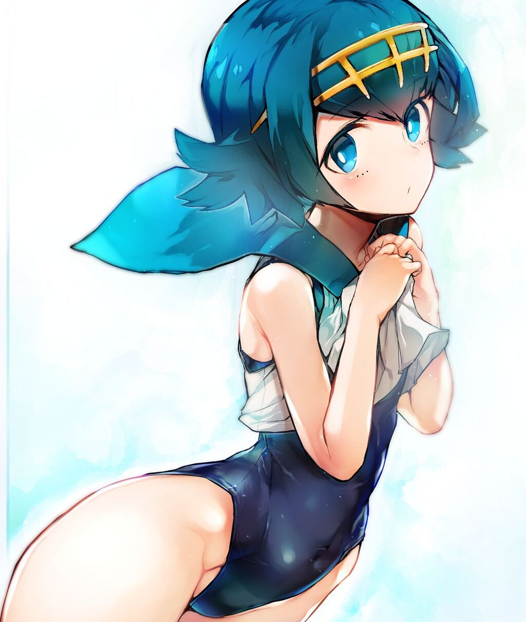 【Sukusui】An image of a suku water girl who looks good on the dazzling sun Part 2 11