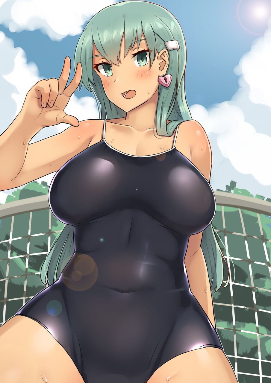 【Sukusui】An image of a suku water girl who looks good on the dazzling sun Part 2 26