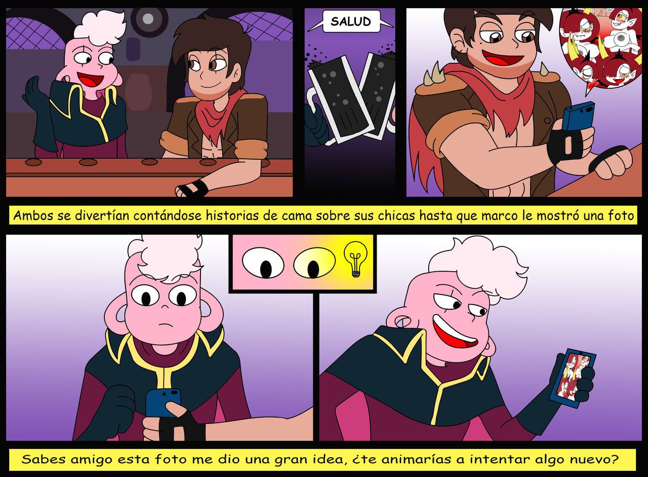 [Ferozyraptor] Noche de Films cap. 1-2 (SVTFOE / Steven Universe) (En Progreso) [Spanish] 33