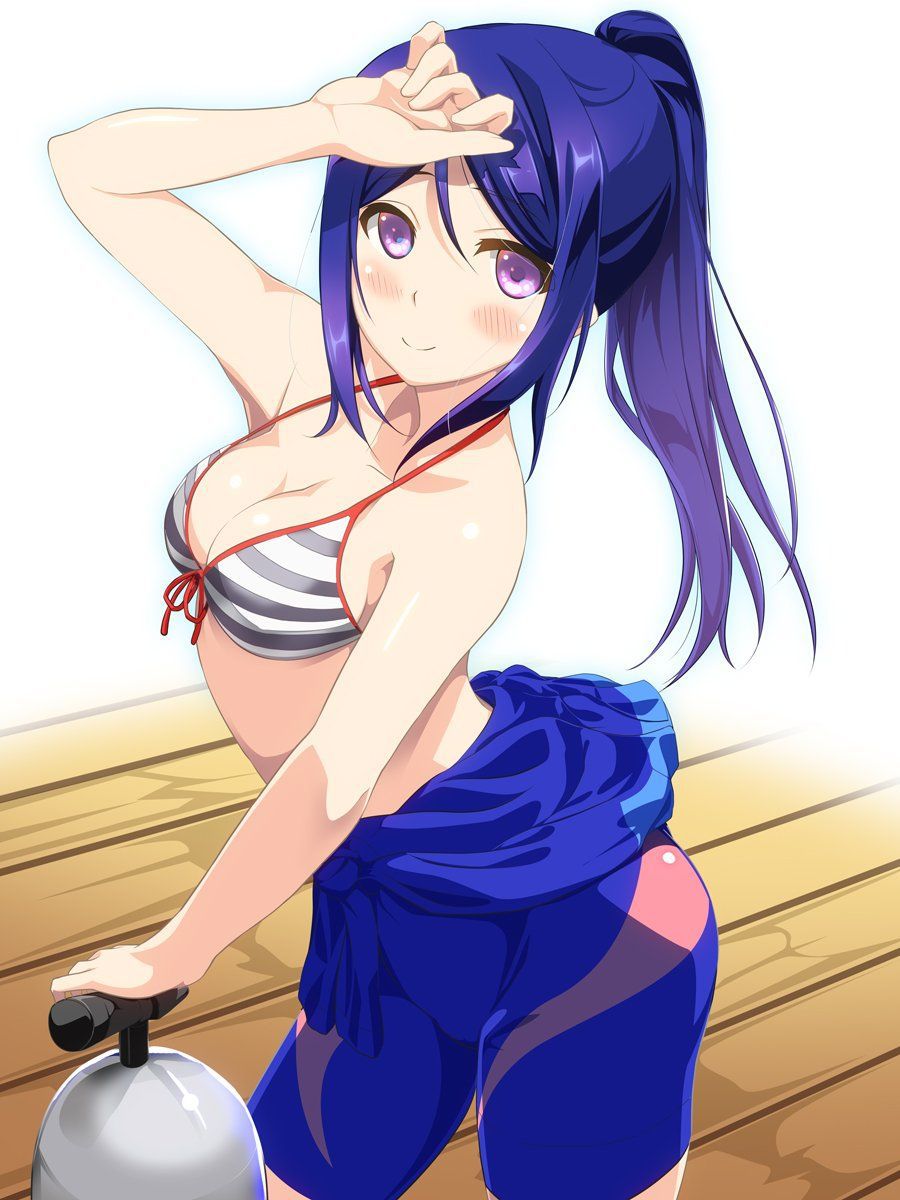 [Love Live! ] Sunshine!!] Cute H secondary erotic image of Matsuura Katsunan 4