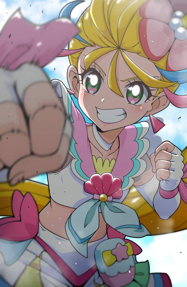 Erotic image that understands the charm of precure 18