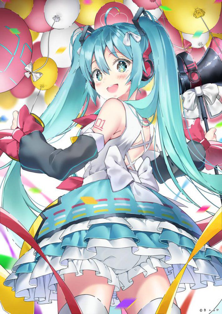 [Vocalistoid] Hatsune Miku's intense erotic and hamehame secondary erotic image summary 15