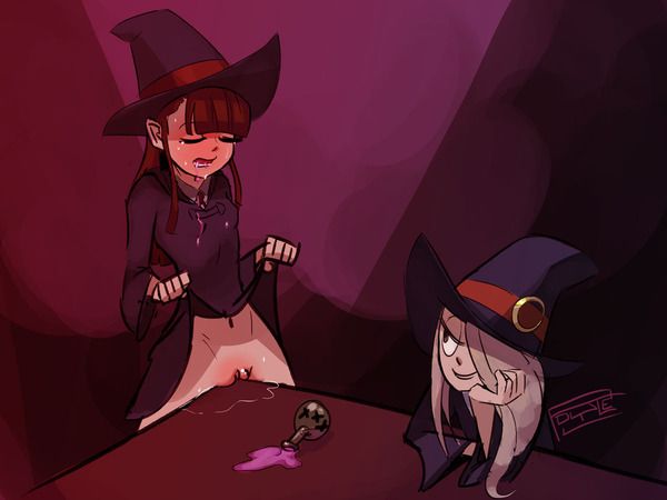 Little Witch Academia: Imagine Atsuko Kagari masturbating and immediately pull out secondary erotic images 10