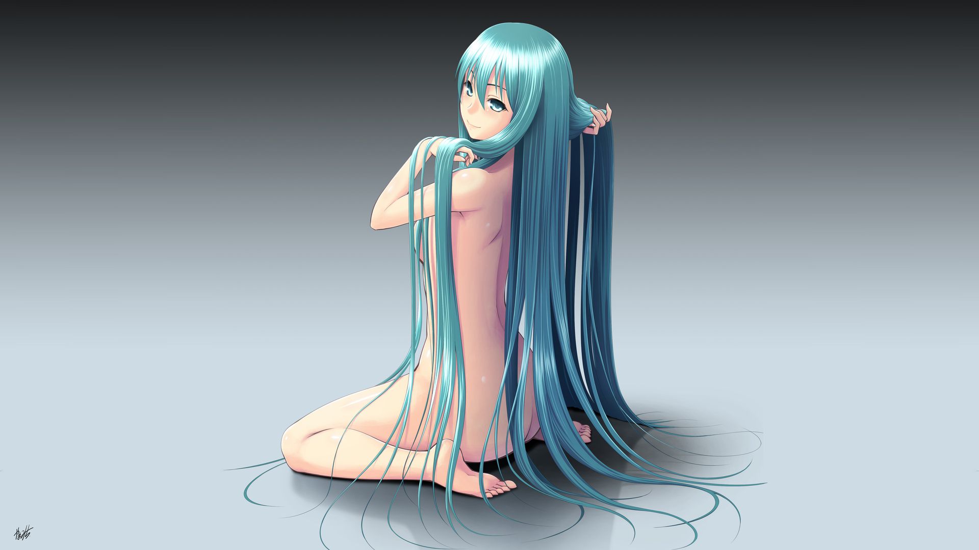 Erotic image that can be pulled out just by imagining hatsune Miku's masturbation figure [vocalist lloyd] 13