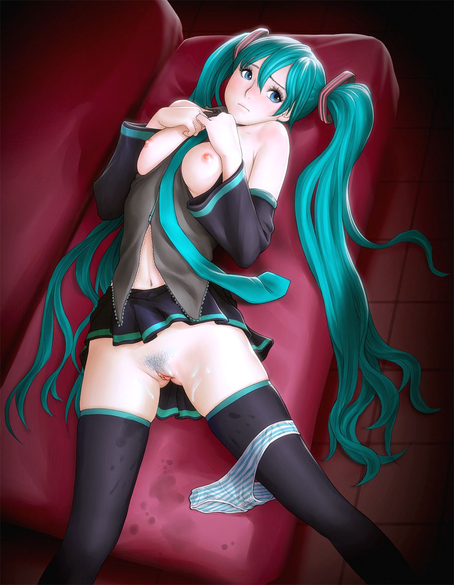 Erotic image that can be pulled out just by imagining hatsune Miku's masturbation figure [vocalist lloyd] 23