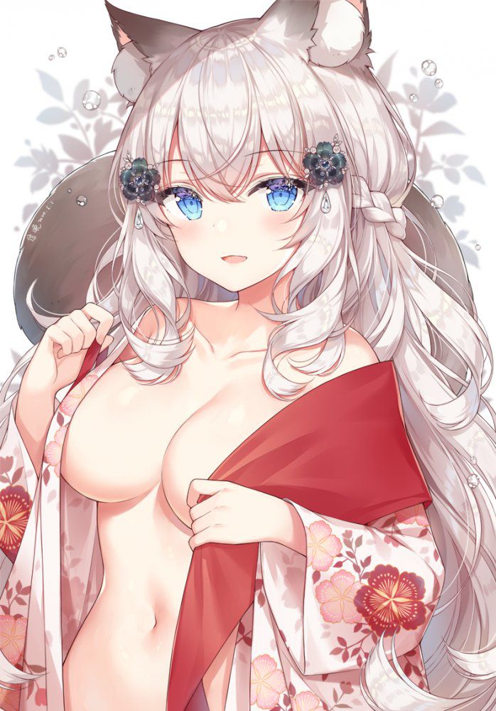 Silver-haired erotic image summary! 12