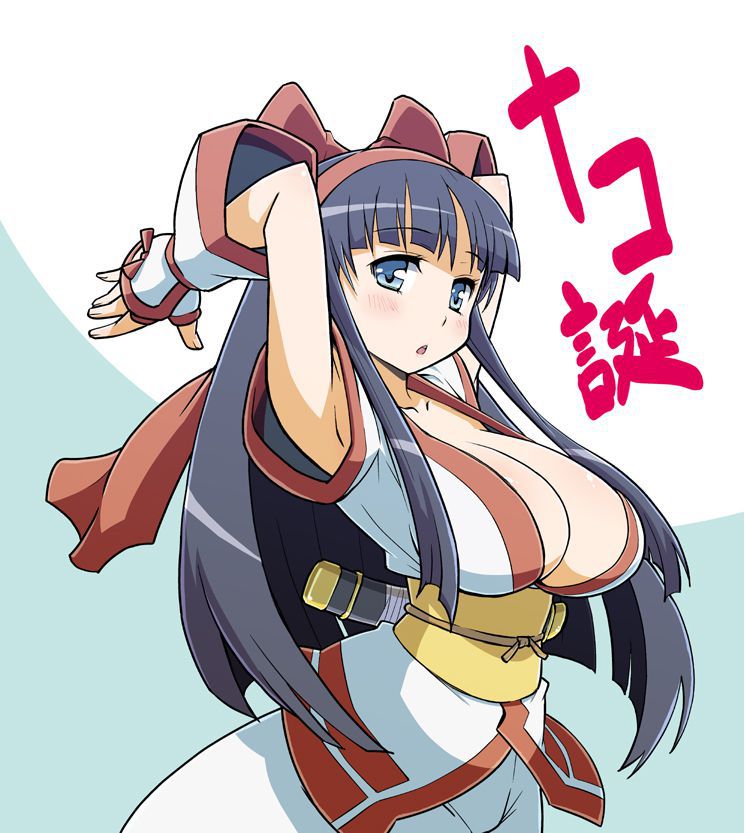 Erotic image of nacorle's desperate sexy pose! 【Samurai Spirits】 7