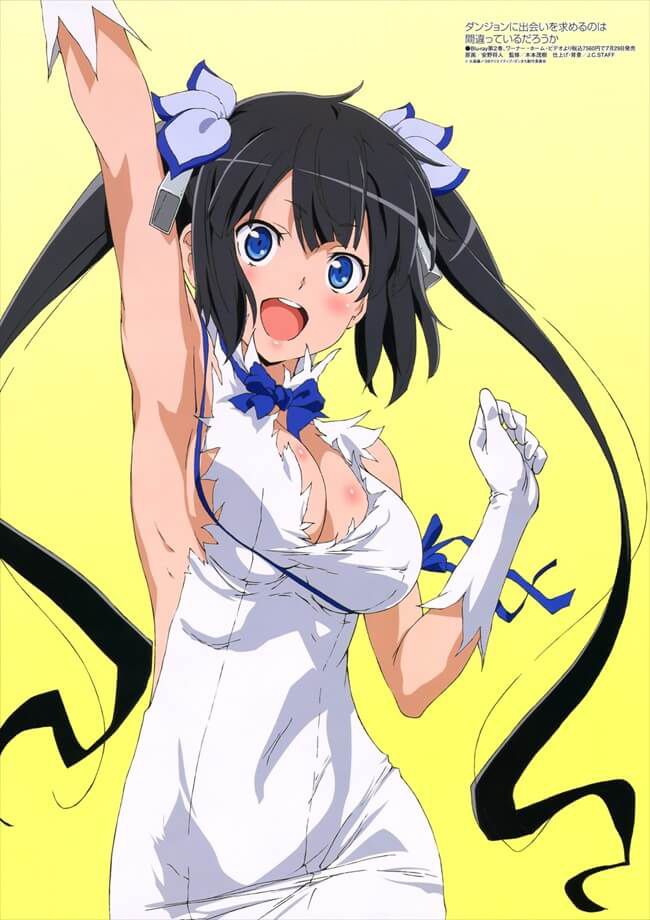 [Is it wrong to seek encounters in the dungeon] Immediately pull out with a erotic image that wants to suck hestia!] 17