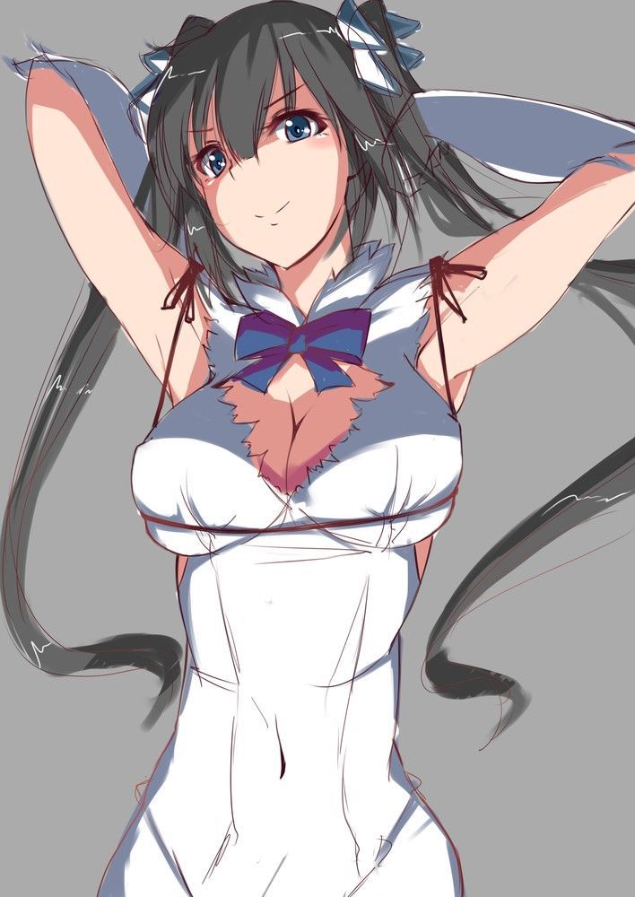 [Is it wrong to seek encounters in the dungeon] Immediately pull out with a erotic image that wants to suck hestia!] 35