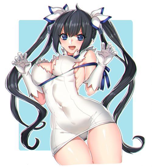 [Is it wrong to seek encounters in the dungeon] Immediately pull out with a erotic image that wants to suck hestia!] 9