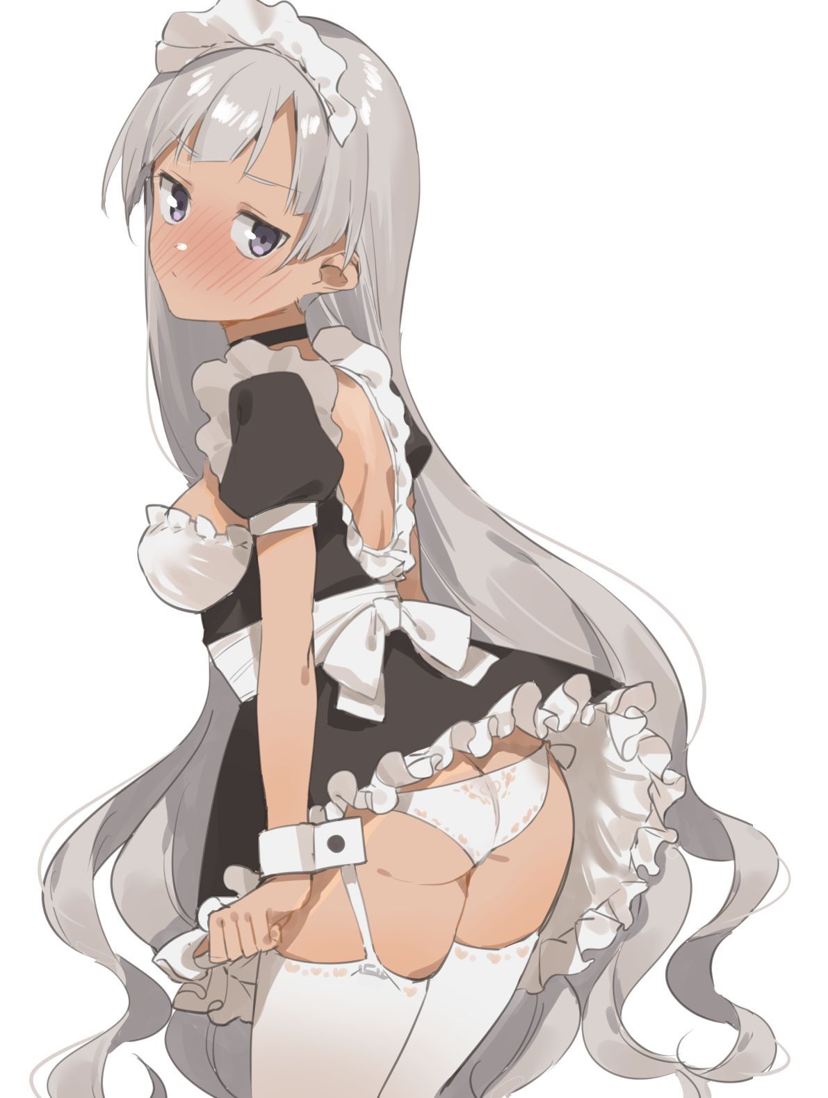 [Secondary erotic] erotic image summary of girls in cute maid appearance [50 pieces] 37