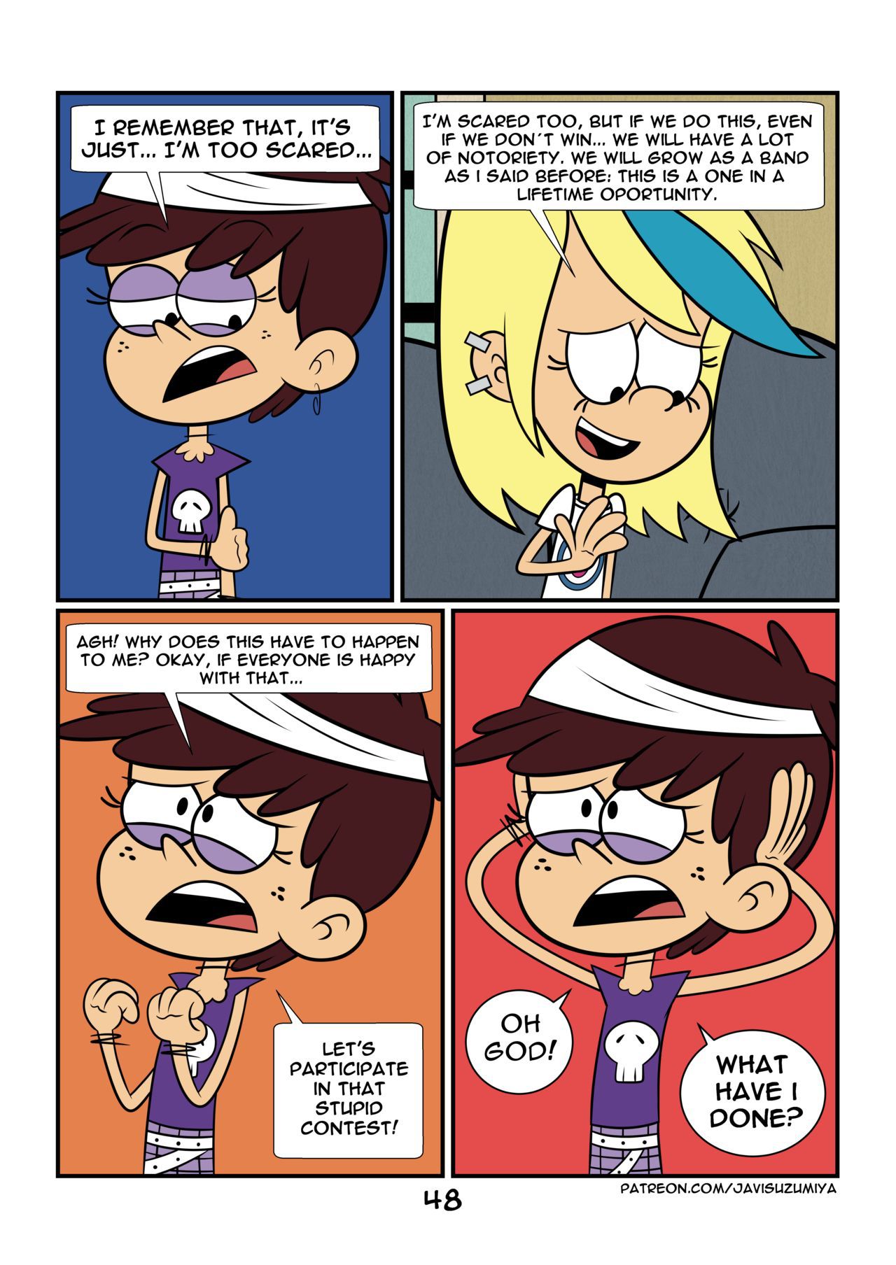 [JaviSuzumiya] It's (Not) Your Fault (The Loud House) [English] [Ongoing] 55