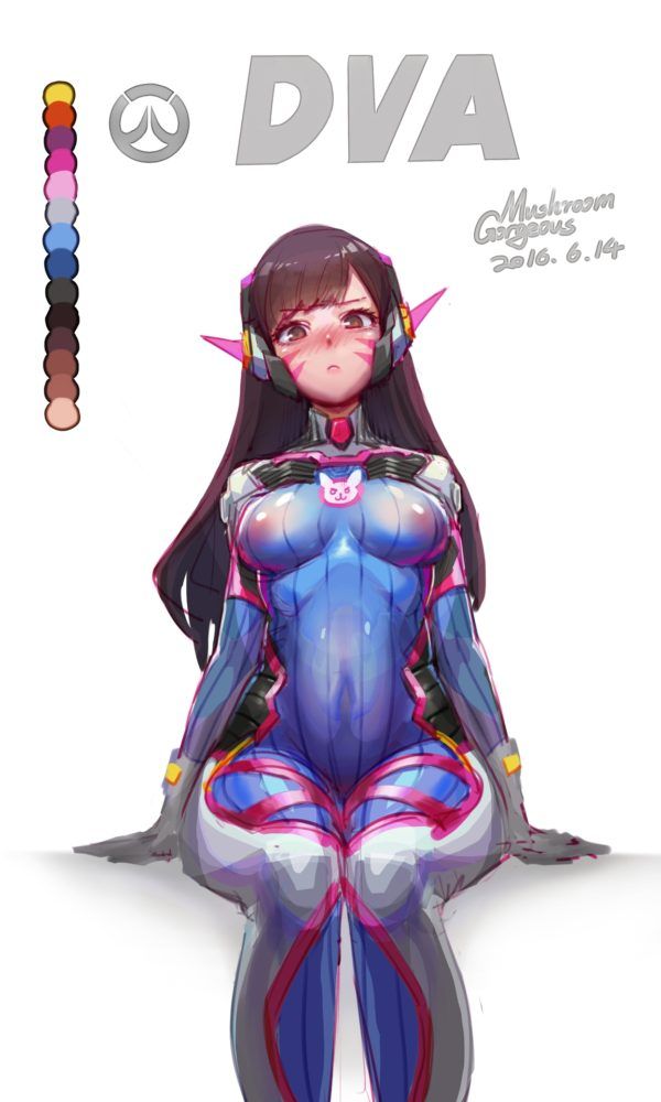 【Overwatch】I will put erotic images of Hana Song together for free ☆ 11