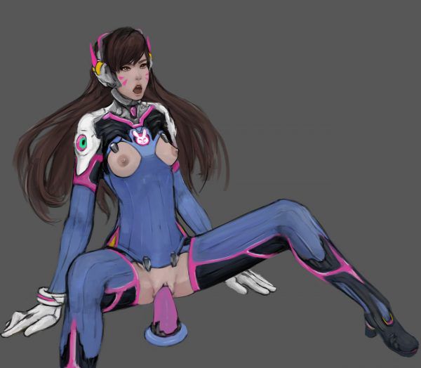 【Overwatch】I will put erotic images of Hana Song together for free ☆ 27