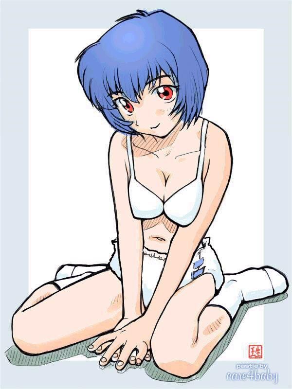 【Neon Genesis Evangelion】Ayanami Rei's Free Secondary Erotic Images 2