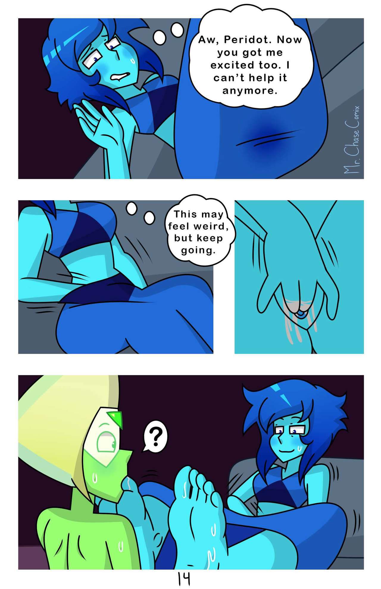 [Mr.ChaseComix] A Little Lapidot Comic (Steven Universe) 14