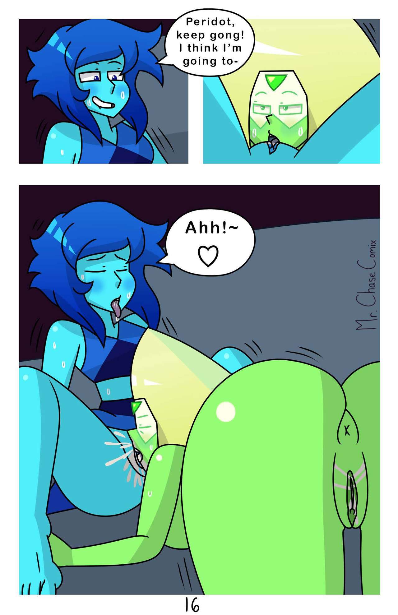 [Mr.ChaseComix] A Little Lapidot Comic (Steven Universe) 16