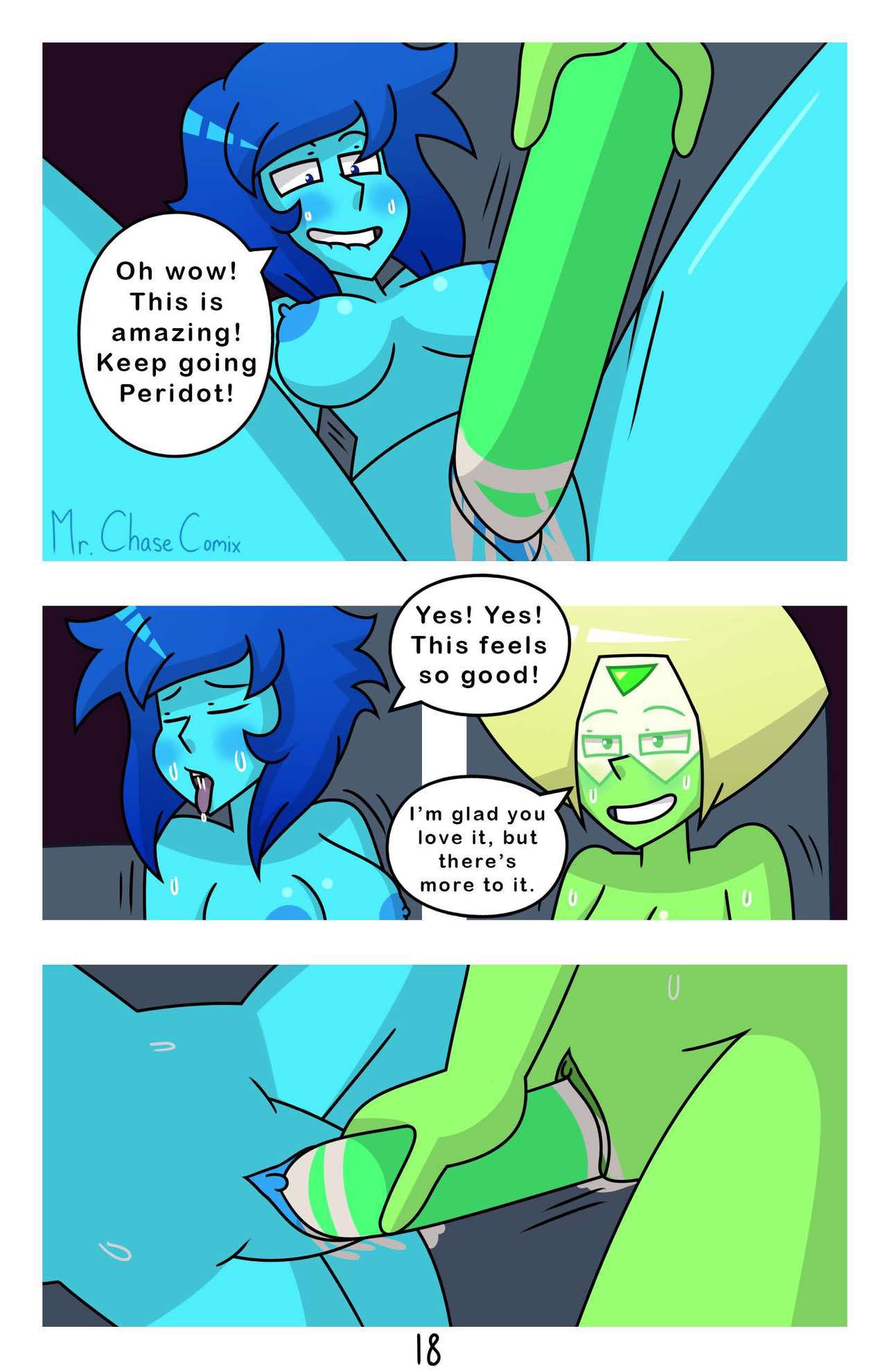 [Mr.ChaseComix] A Little Lapidot Comic (Steven Universe) 18