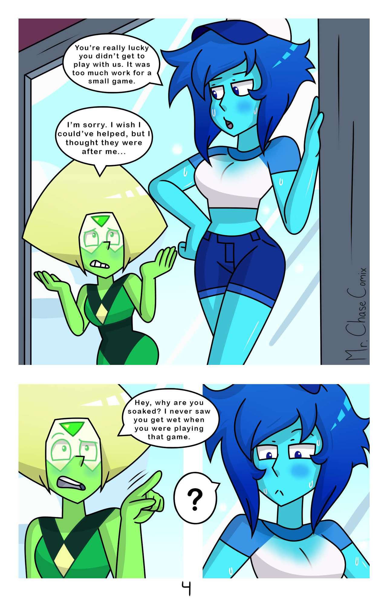 [Mr.ChaseComix] A Little Lapidot Comic (Steven Universe) 4