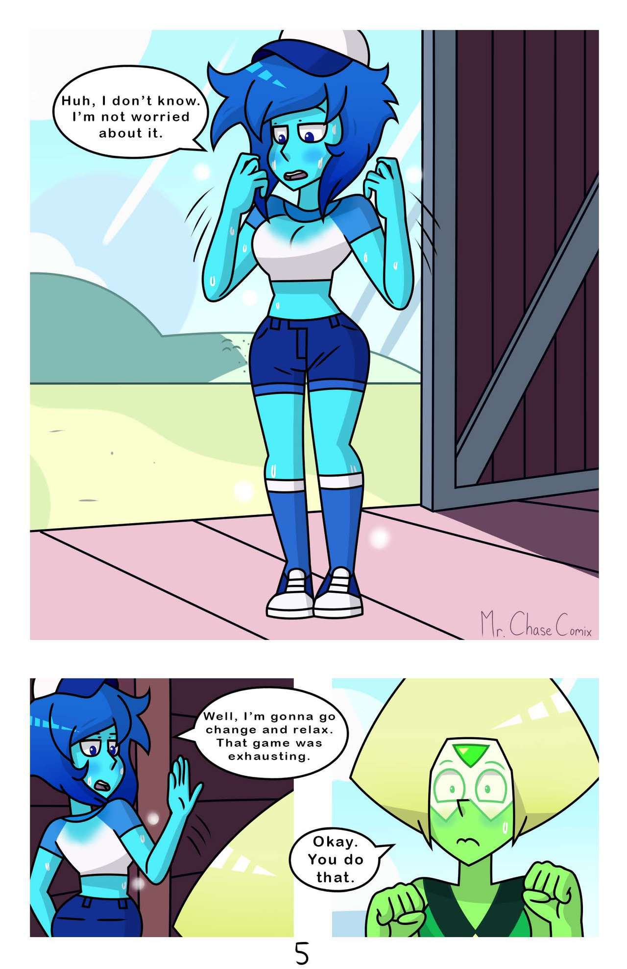 [Mr.ChaseComix] A Little Lapidot Comic (Steven Universe) 5