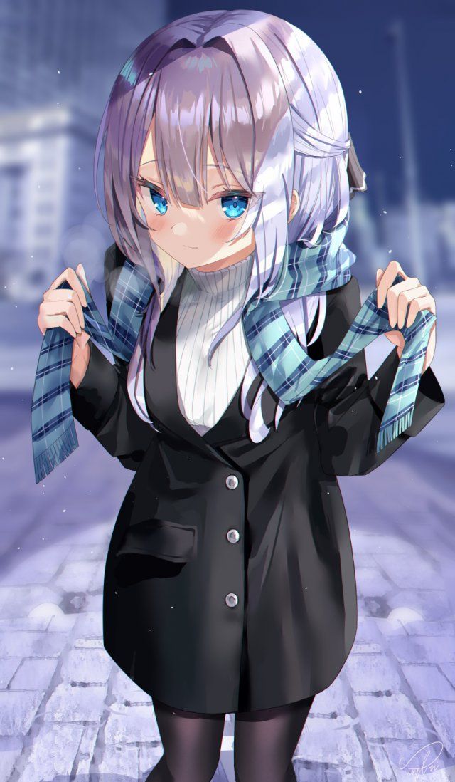 【Secondary】Silver Hair and Gray Hair Girl Image Part 7 12