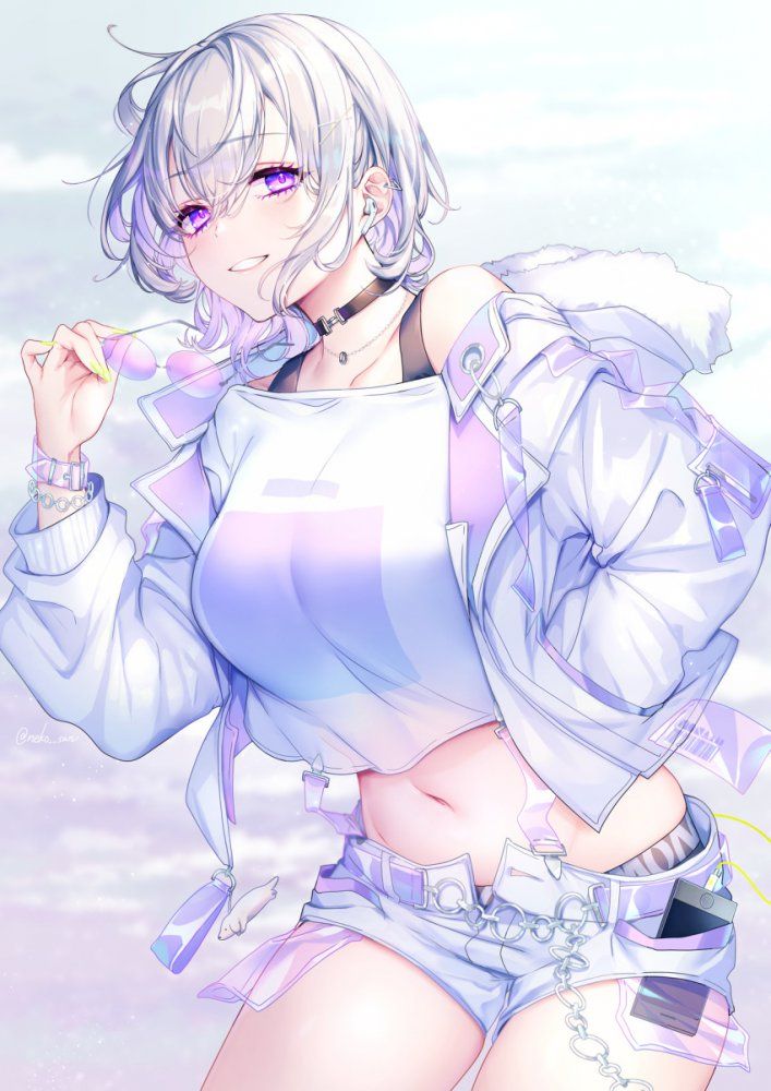 【Secondary】Silver Hair and Gray Hair Girl Image Part 7 18