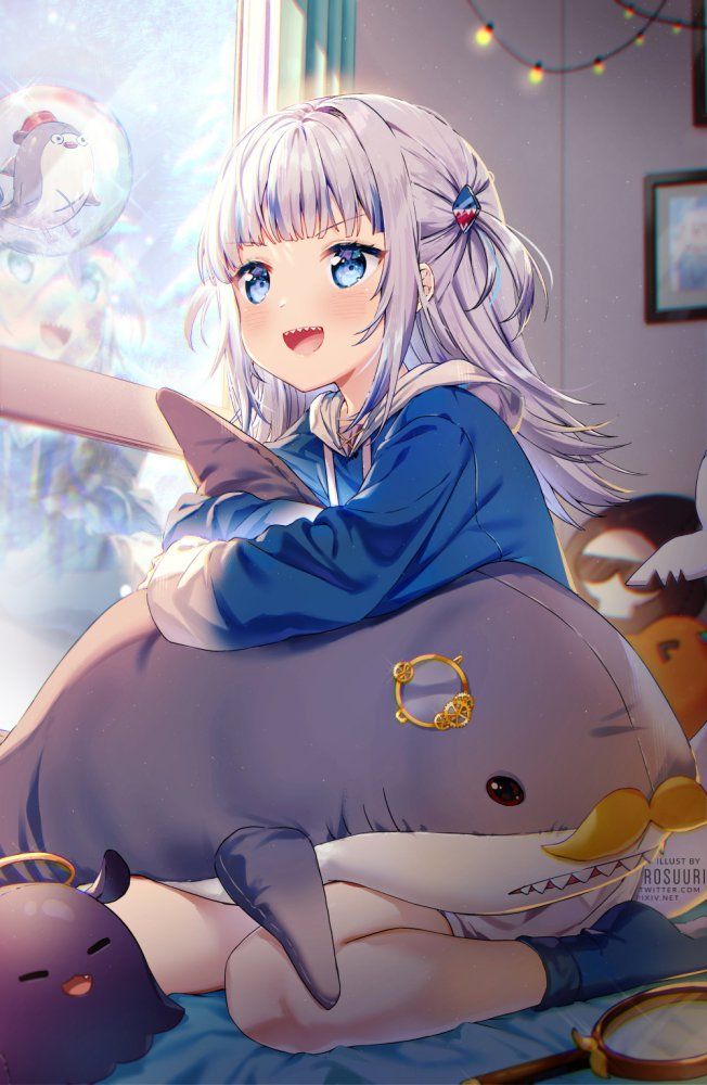 【Secondary】Silver Hair and Gray Hair Girl Image Part 7 3