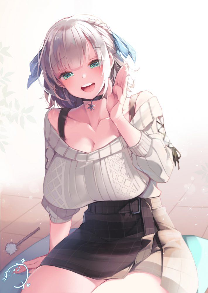 【Secondary】Silver Hair and Gray Hair Girl Image Part 7 33