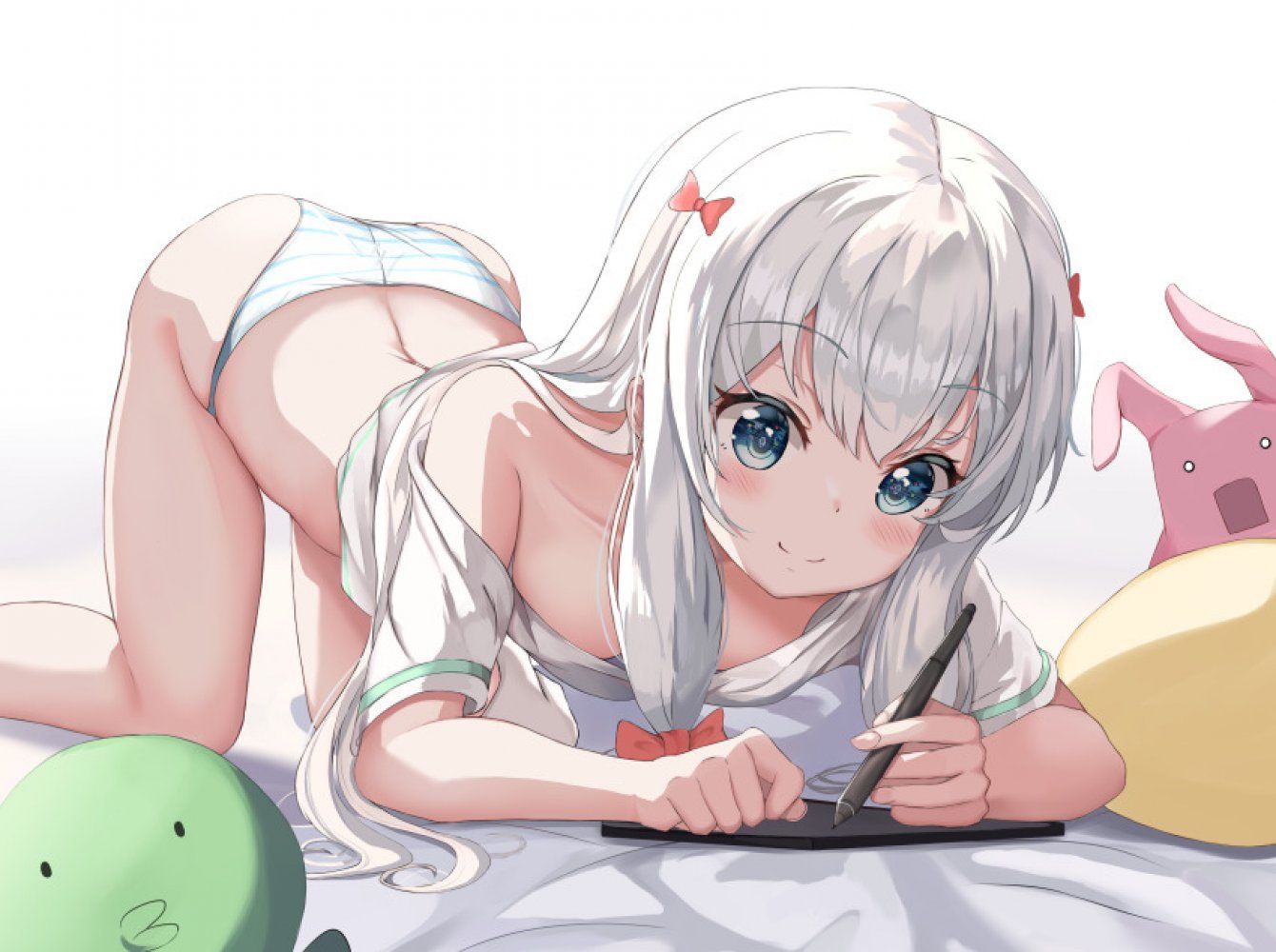 【Secondary】Silver Hair and Gray Hair Girl Image Part 7 4