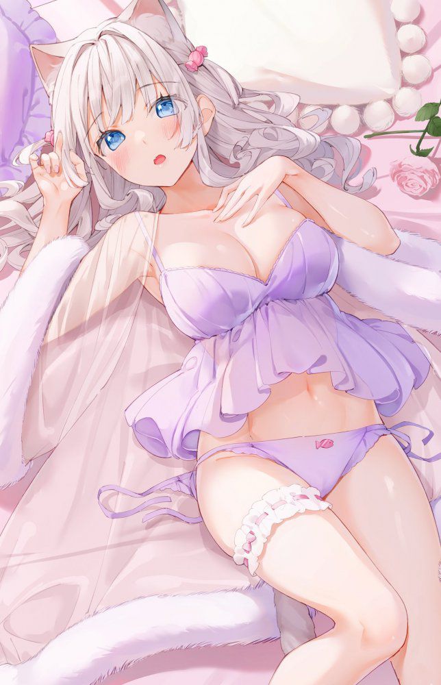 【Secondary】Silver Hair and Gray Hair Girl Image Part 7 42