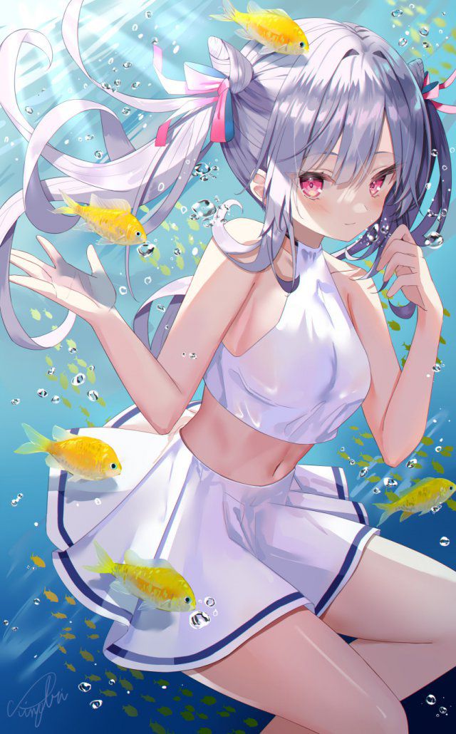 【Secondary】Silver Hair and Gray Hair Girl Image Part 7 44