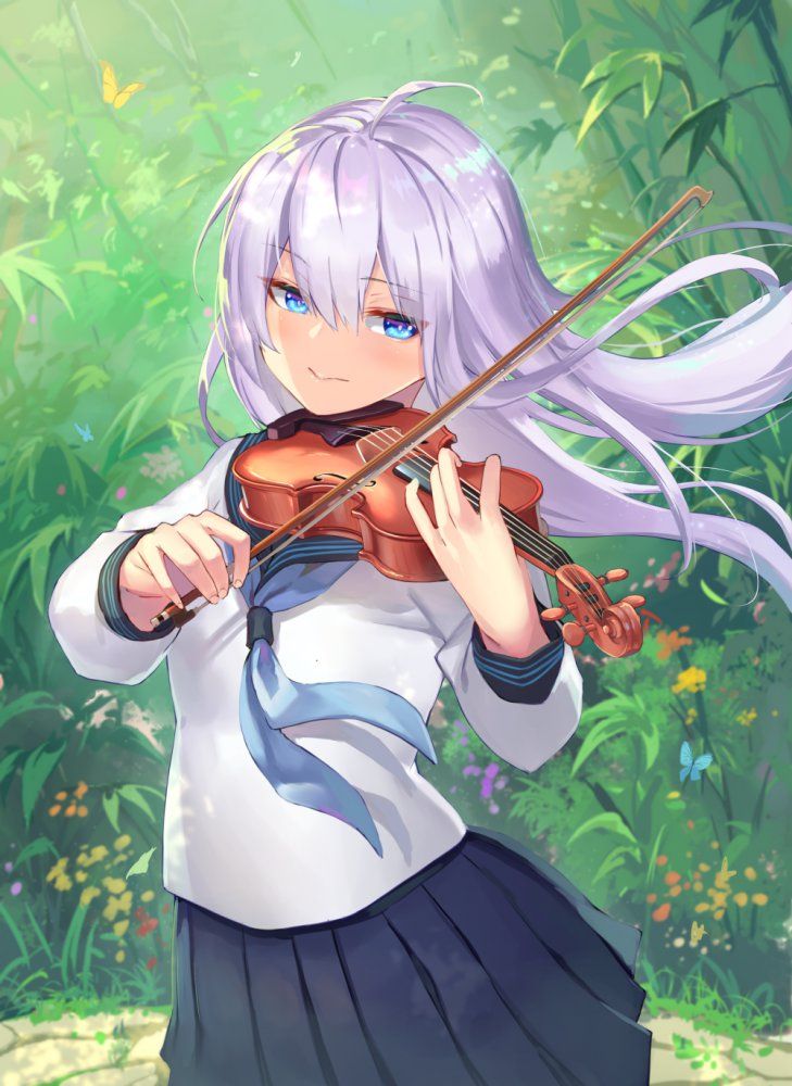【Secondary】Silver Hair and Gray Hair Girl Image Part 7 7