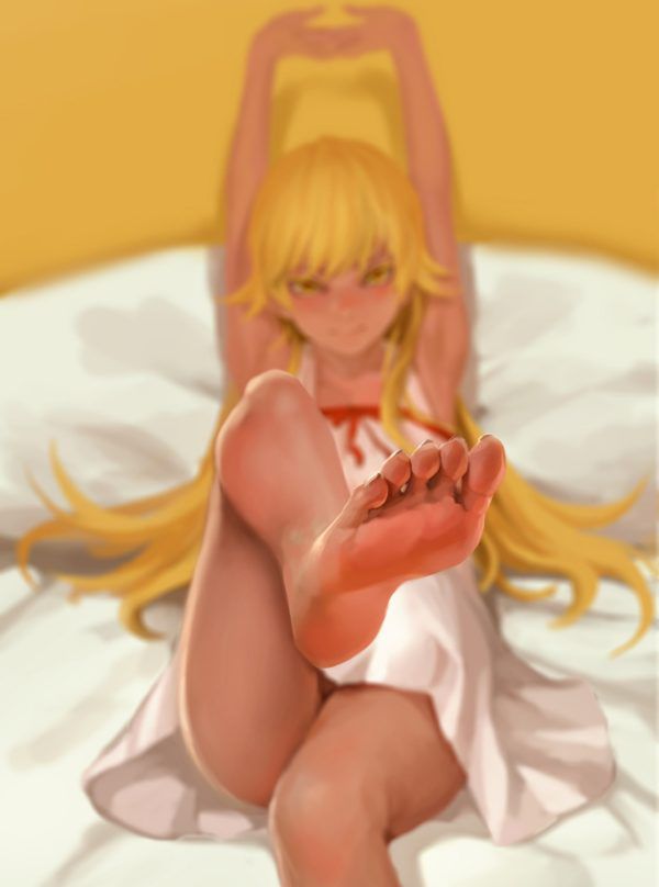 Erotic image that can be pulled out just by imagining shinobu Oshino's masturbation figure [story series] 31