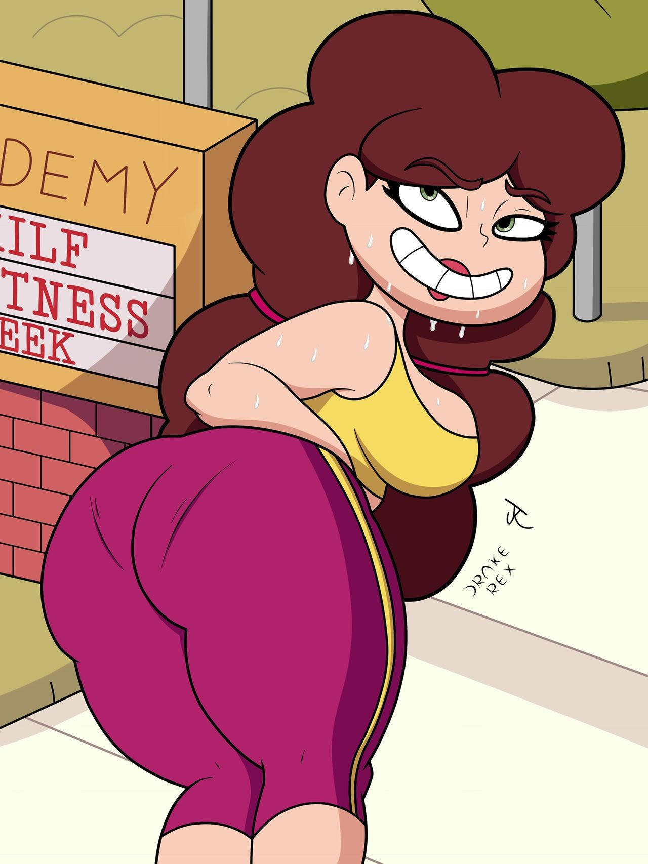 [Toxic Toons] Milfcercize pack 4