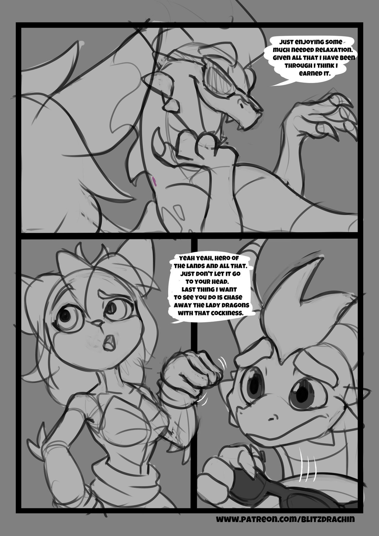 [Blitzdrachin] A Time with the Hero (Spyro the Dragon) [Ongoing] 4