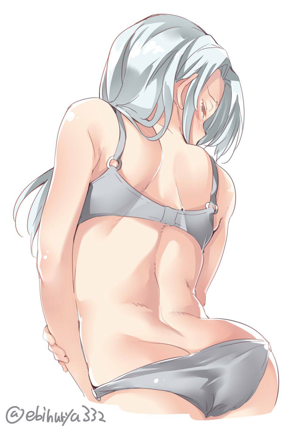 【Secondary erotic】Erotic image collection of girls wearing gray underwear [50 sheets] 2