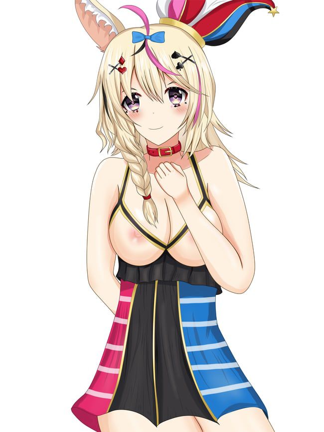 Erotic image of VTuber [Omaru Polka] 45