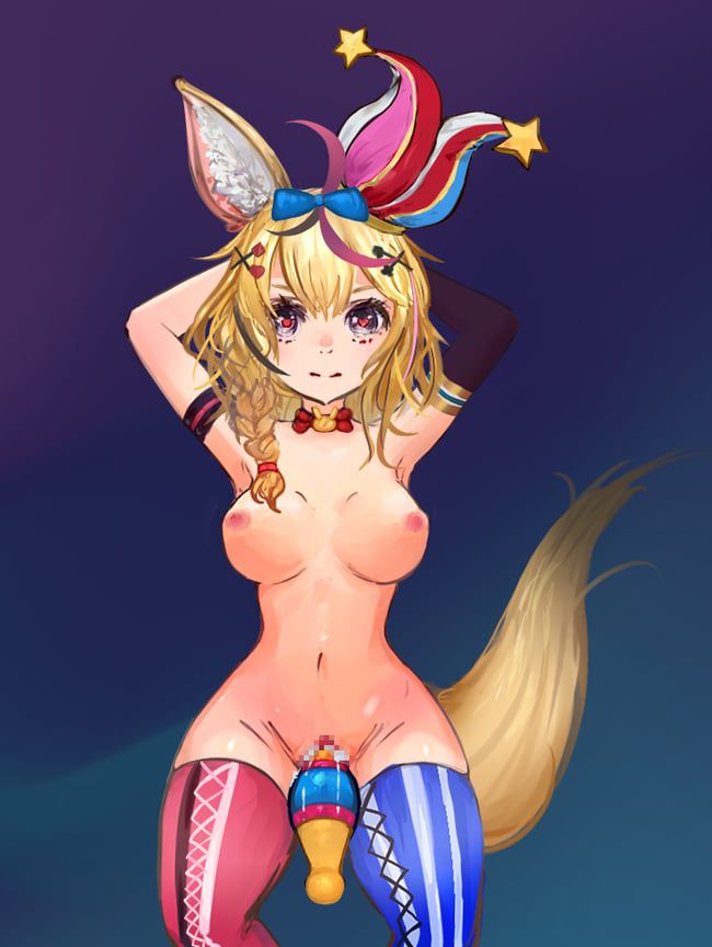 Erotic image of VTuber [Omaru Polka] 47