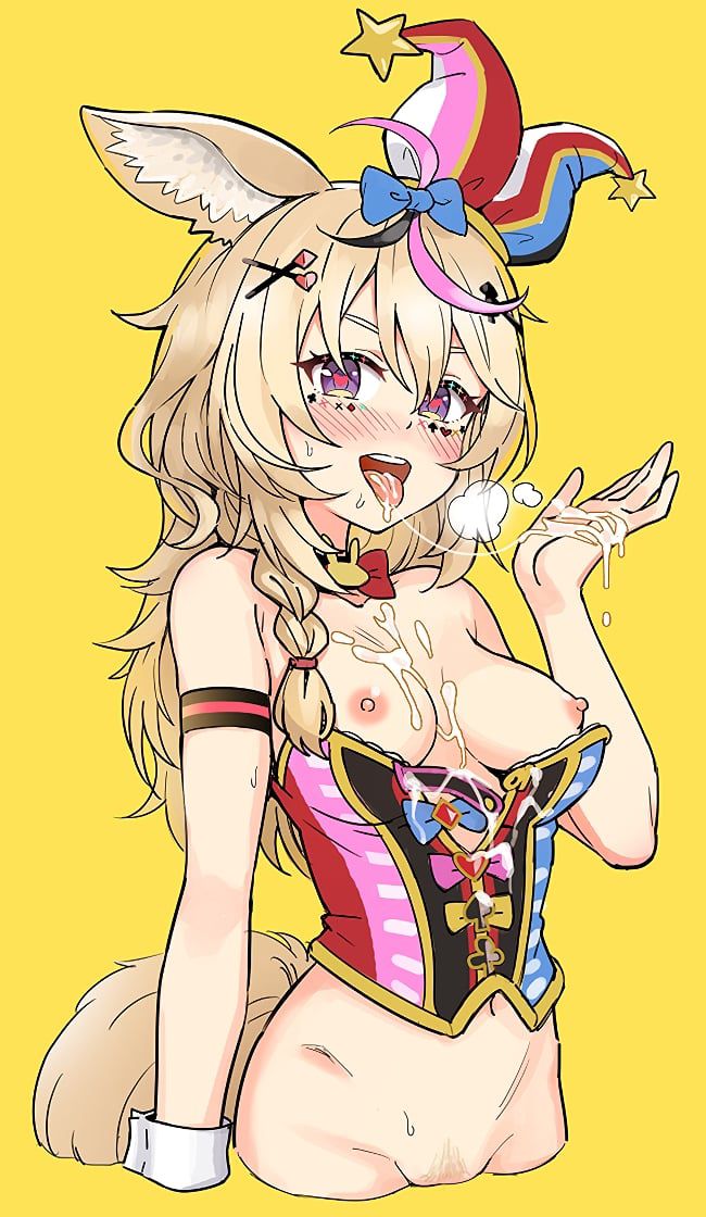 Erotic image of VTuber [Omaru Polka] 65