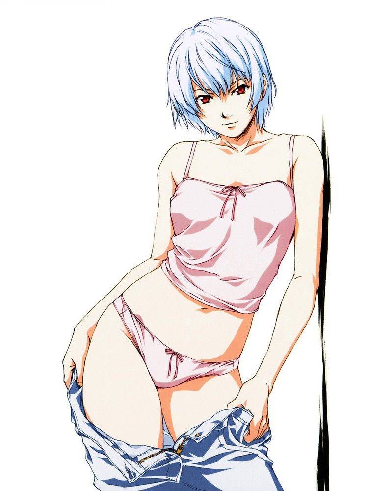 [Neon Genesis Evangelion] imagines Ayanami Rei masturbating and immediately pulls out secondary erotic images 10