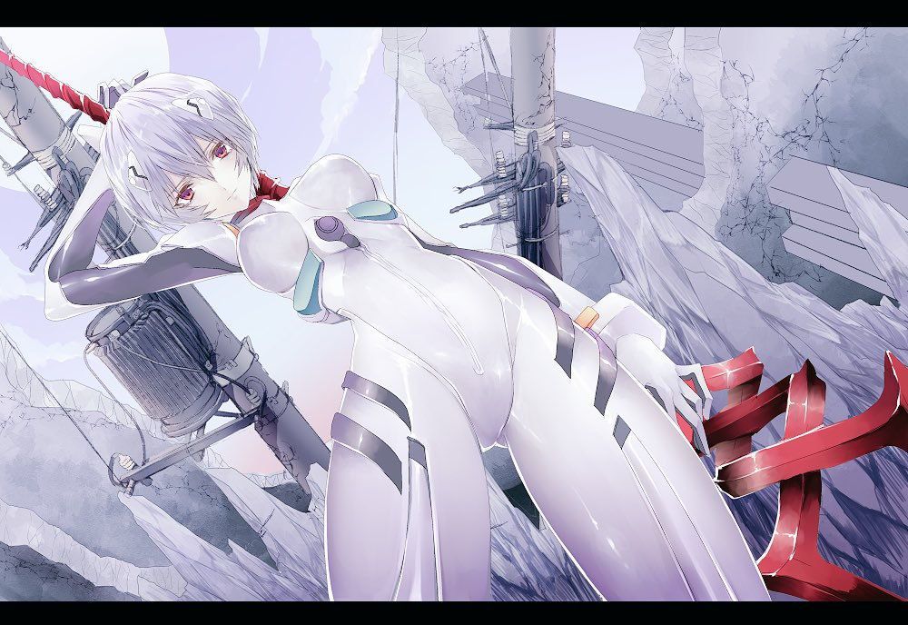 [Neon Genesis Evangelion] imagines Ayanami Rei masturbating and immediately pulls out secondary erotic images 37