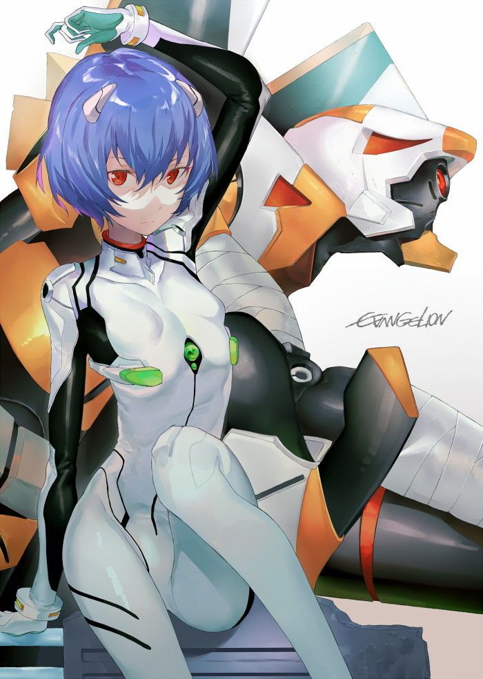 [Neon Genesis Evangelion] imagines Ayanami Rei masturbating and immediately pulls out secondary erotic images 6