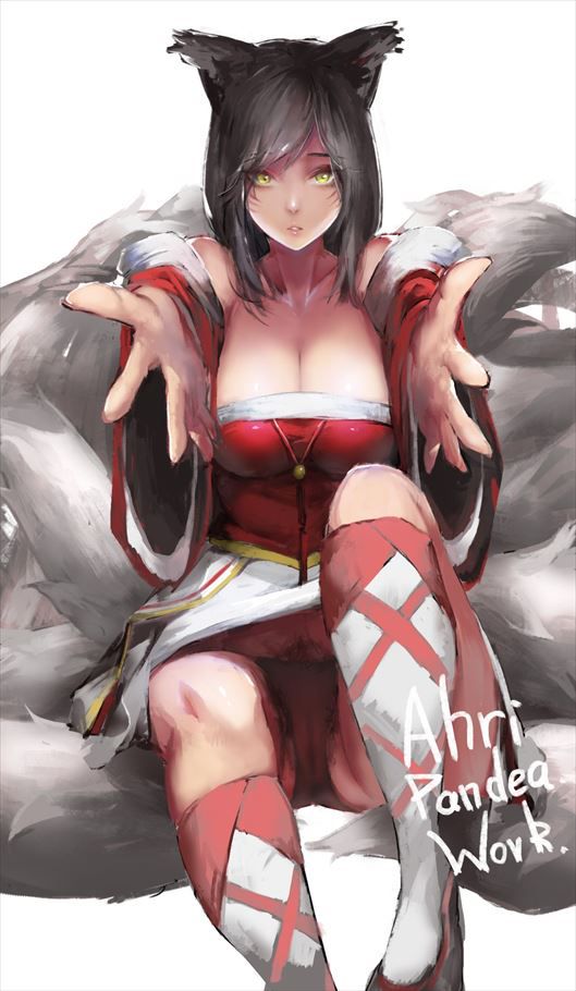 [League of Legends] erotic image summary that makes you want to go to a two-dimensional world and want to Ahri 32